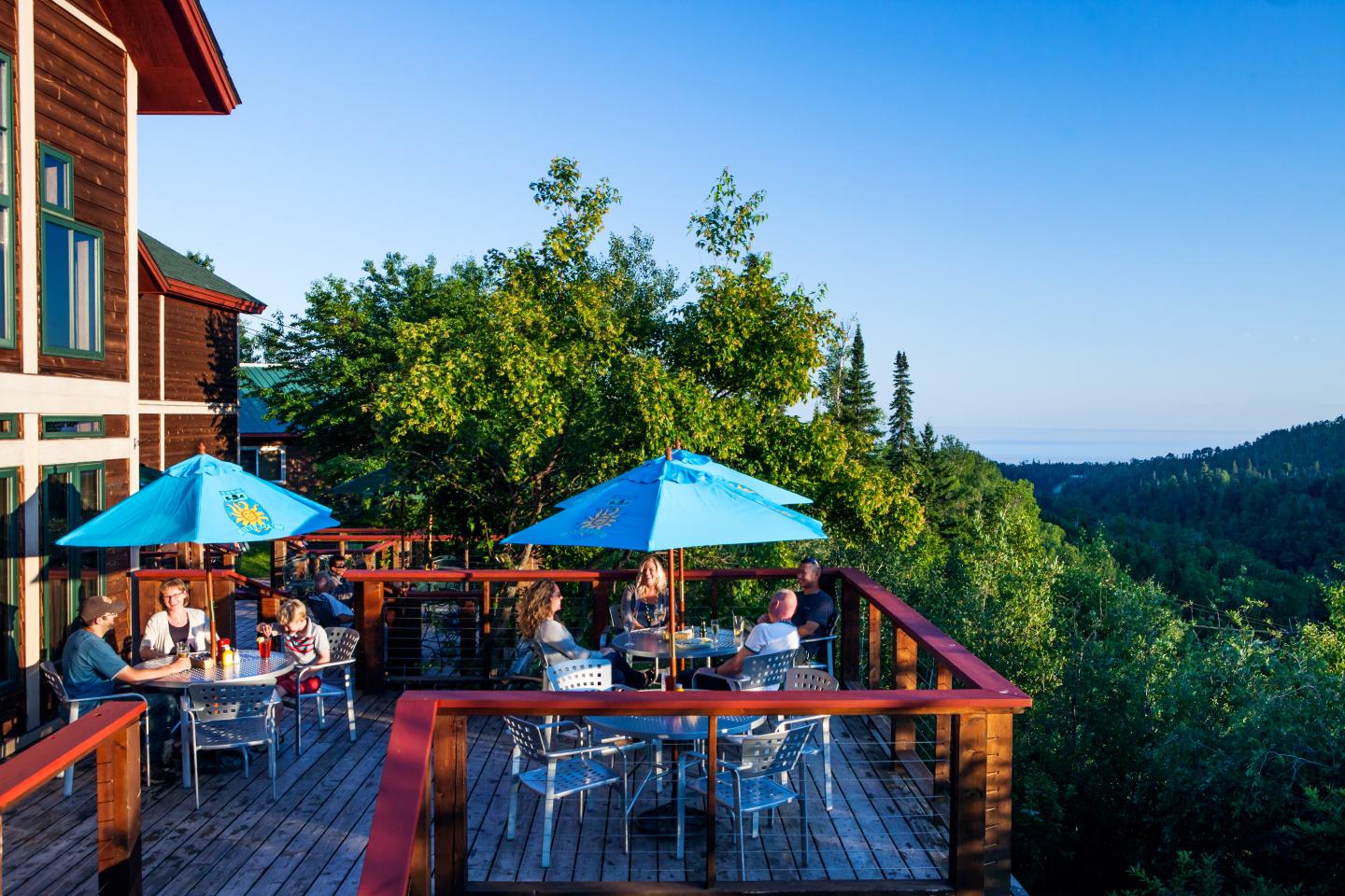 Patio at Papa Charlie's